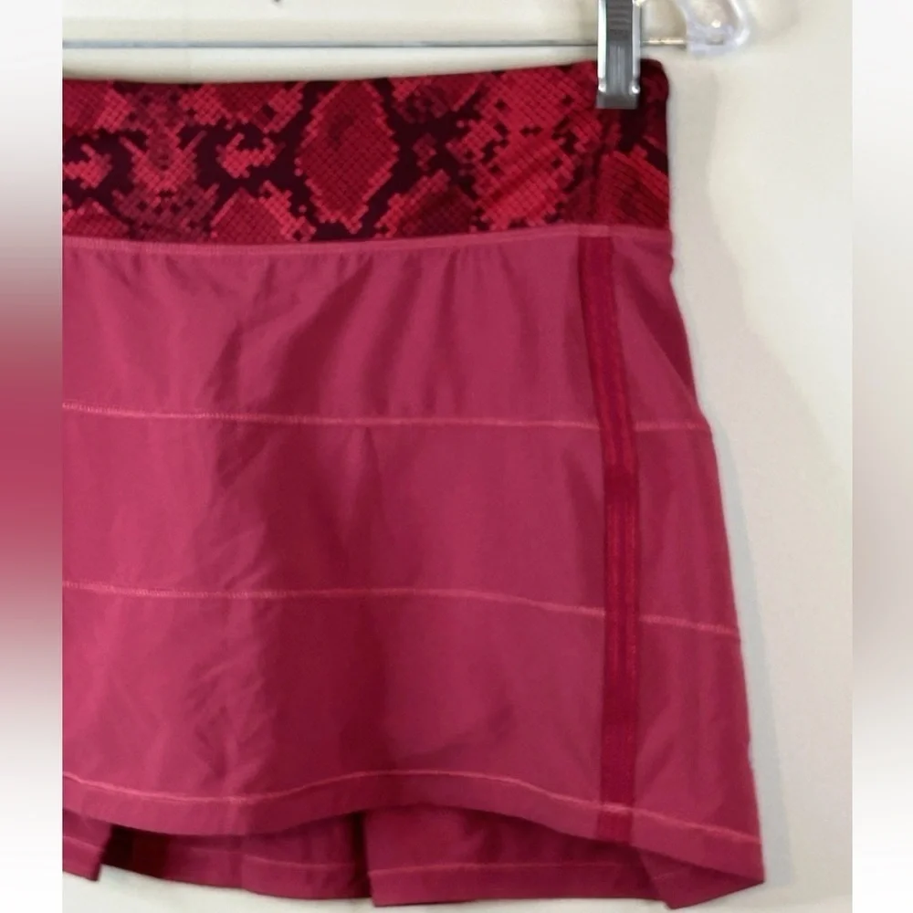 Lululemon Cranberry Pace Rival Skirt 4 Regular - Picture 8 of 10